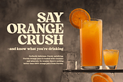 Blood Orange Vintage Serif, a Serif Font by Fenotype (Thumbnail 2 of 16)
