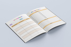 Kids Planner Canva Templates