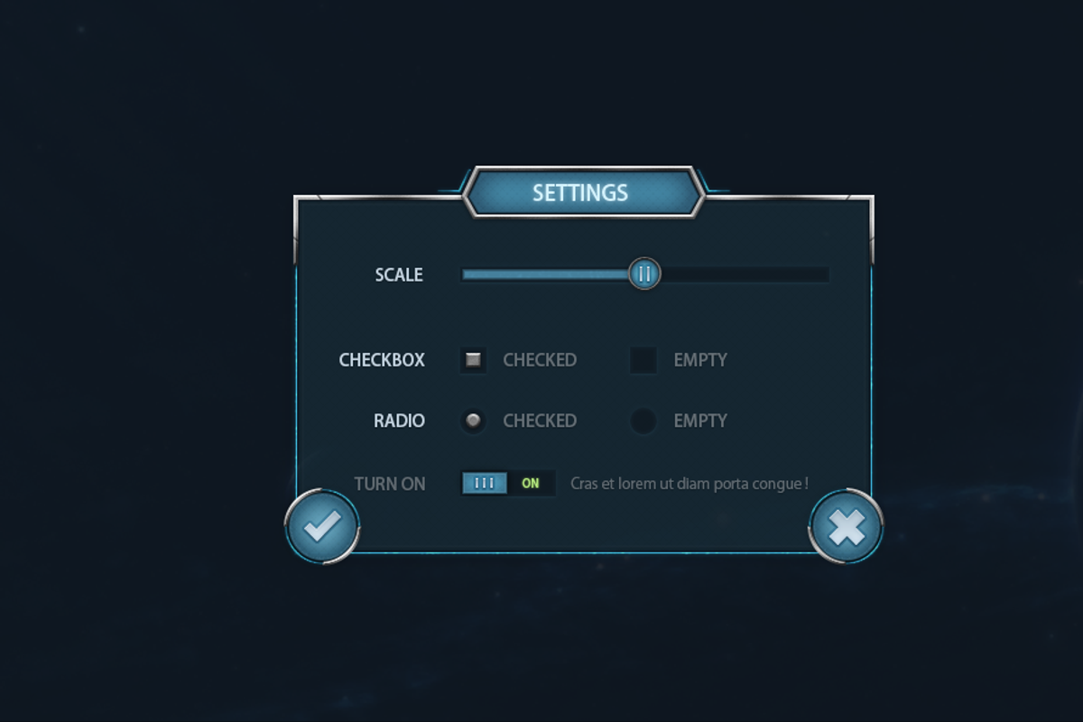 SpaceShift Mobile UI, a Templates & Theme by EvilSystem (Photo 4 of 14)