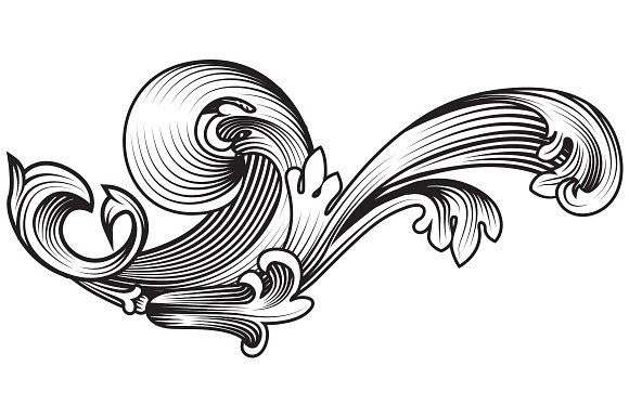 Ornamental Flourish preview 2