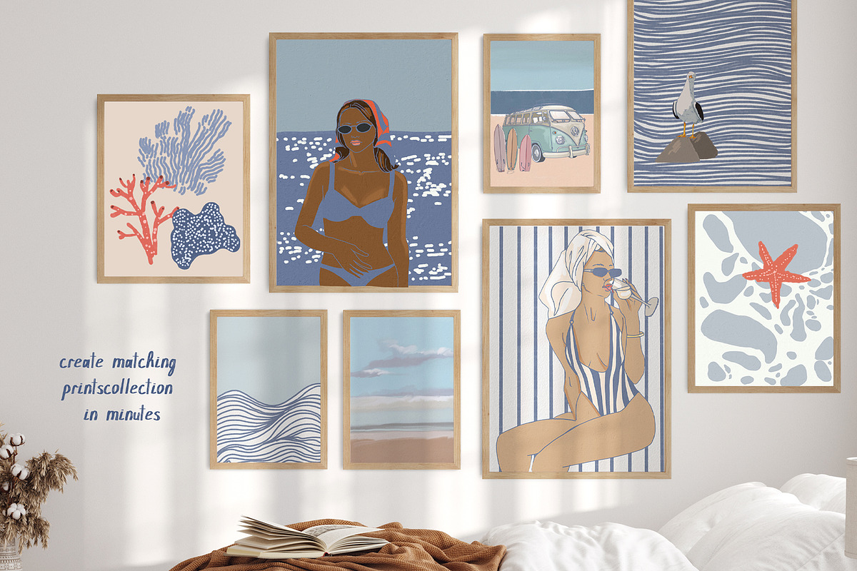 Coastal Prints Creator, an Object Graphic by whiteheartdesign (Photo 4 of 13)