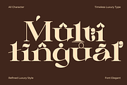 Clance – Modern Luxury Serif, a Serif Font by MaikoHatta (Thumbnail 6 of 8)