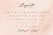Bergamotte Fine Art Calligraphy, a Handwritten Font by supfonts (Thumbnail 8 of 9)