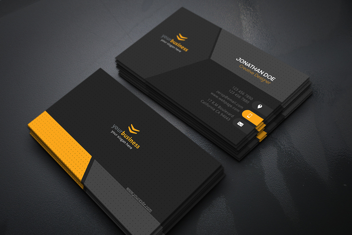 Business Card, a Business Card Template by Genereux Art (Photo 2 of 5)
