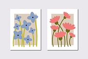 FLOWER POSTER SET (6 ILLUSTRATIONS), a Decorative Illustration by Bonfloret Studio (Thumbnail 2 of 8)