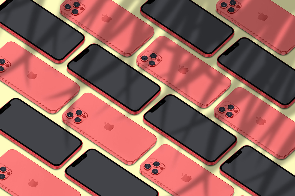 3D iPhone Presentation Mock-Up 07, an iPhone Mockup by Graphicsworld125 (Photo 3 of 10)