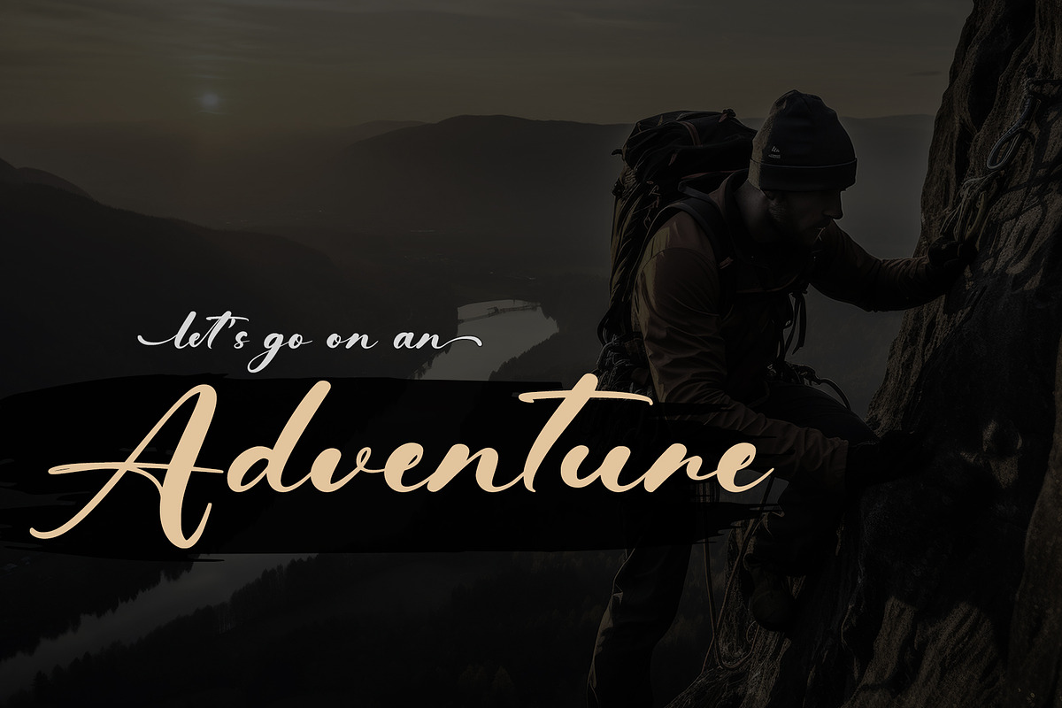 Dealyo, a Handwritten Font by Letterara (Photo 5 of 14)
