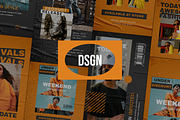 Fected Urban Instagram Template, a Social Media Template by Creatchees.std (Thumbnail 3 of 5)