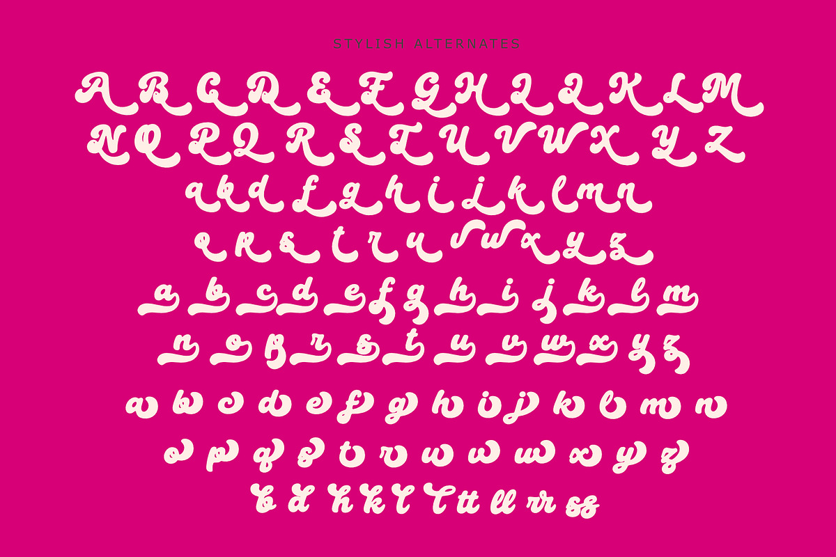 Nebyla - Rounded Script Bold, a Script Font by Sealoung (Photo 11 of 12)