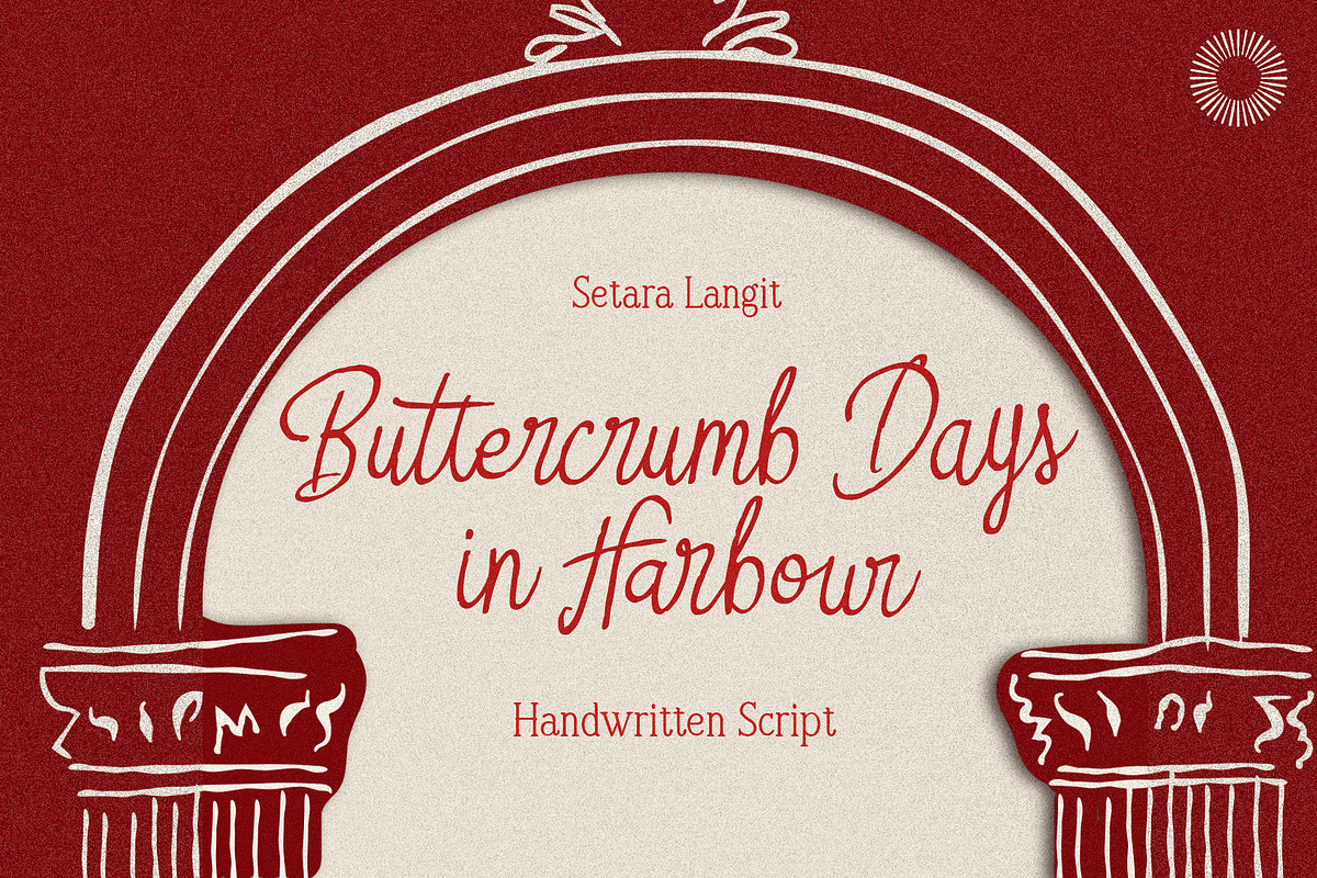 Buttercrumb - Handwritten Script, a Script Font by Setara Langit CreativeStd (Photo 1 of 14)