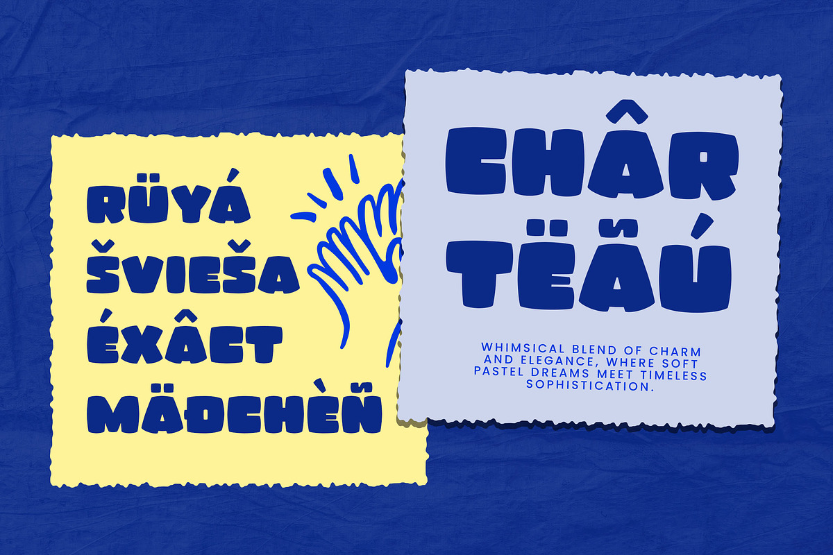 Quick Jumps - New Chunky Display, a Sans Serif Font by Typia Nesia (Photo 7 of 14)