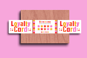 Colorful Loyalty Card Template, a Business Card Template by SunshineStudioBoutique (Thumbnail 6 of 11)