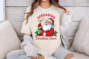 Funny Christmas Santa Claus Sublimat, an Illustration by Libby Wishes (Thumbnail 4 of 6)