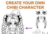 Procreate Halloween Chibi Creator, a Brush Add-On by OneBerryCreations (Thumbnail 2 of 9)