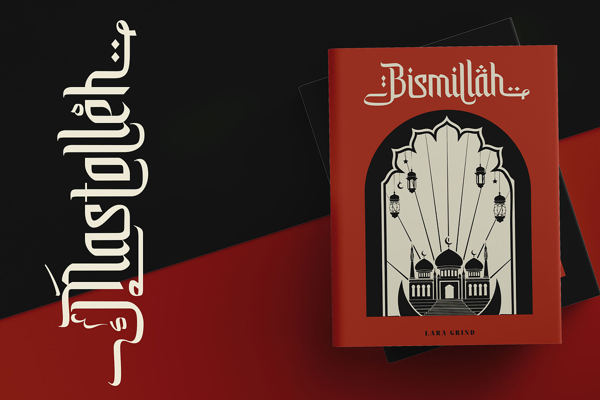 Mastolleh Ramadan Typeface, a Blackletter Font by alit design (Photo 2 of 17)