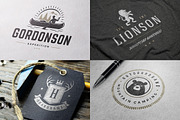 1000 Logos and Badges Bundle, a Branding & Logo Template by Vasya Kobelev (Thumbnail 7 of 39)