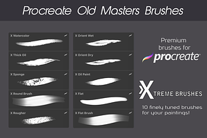 Procreate Old Masters Brushset