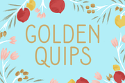 Golden Quips, a Font by Golden Doodle Fonts (Thumbnail 1 of 3)