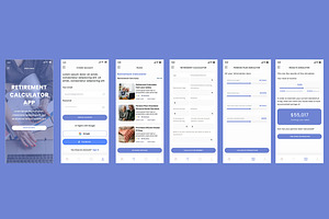 Retirement Calculator & Pension App