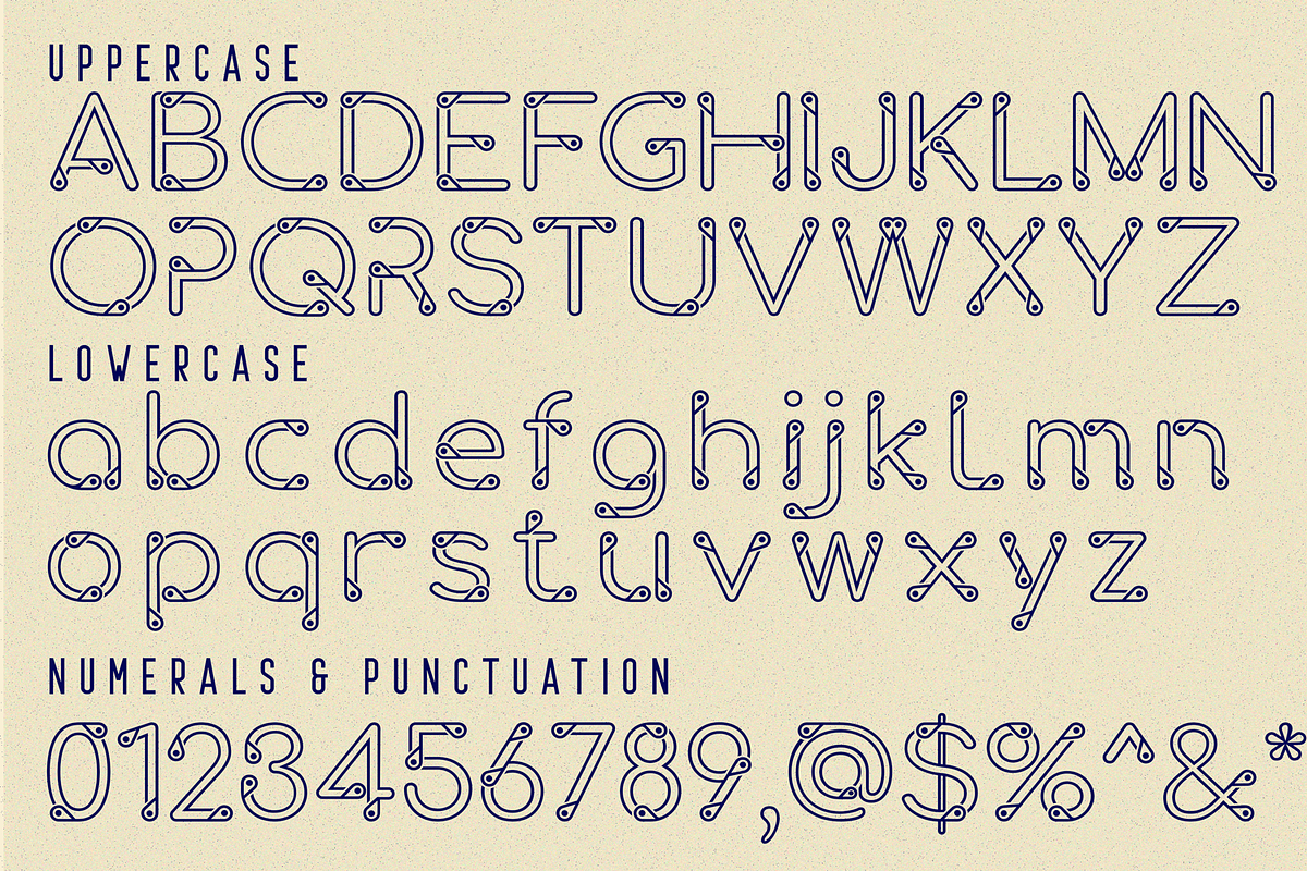 Aesthetic Titanium - Neon Tech Font, a Sans Serif Font by 177Studio (Photo 8 of 8)