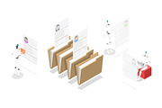 Artificial Intelligence Set 01, a Technology Illustration by AndriiStore (Thumbnail 4 of 11)