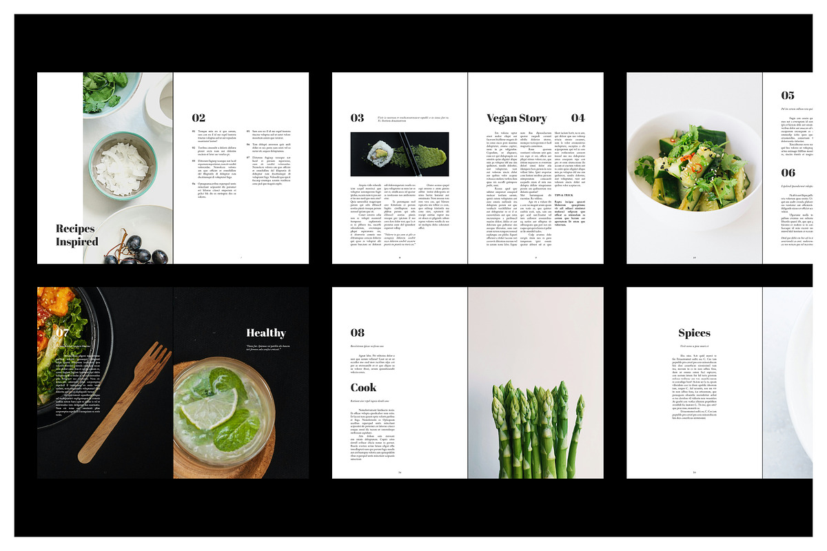 ESENSIAL Recipes Book Cookbook, a Magazine Template by Arif Tri Ananta (Photo 3 of 14)