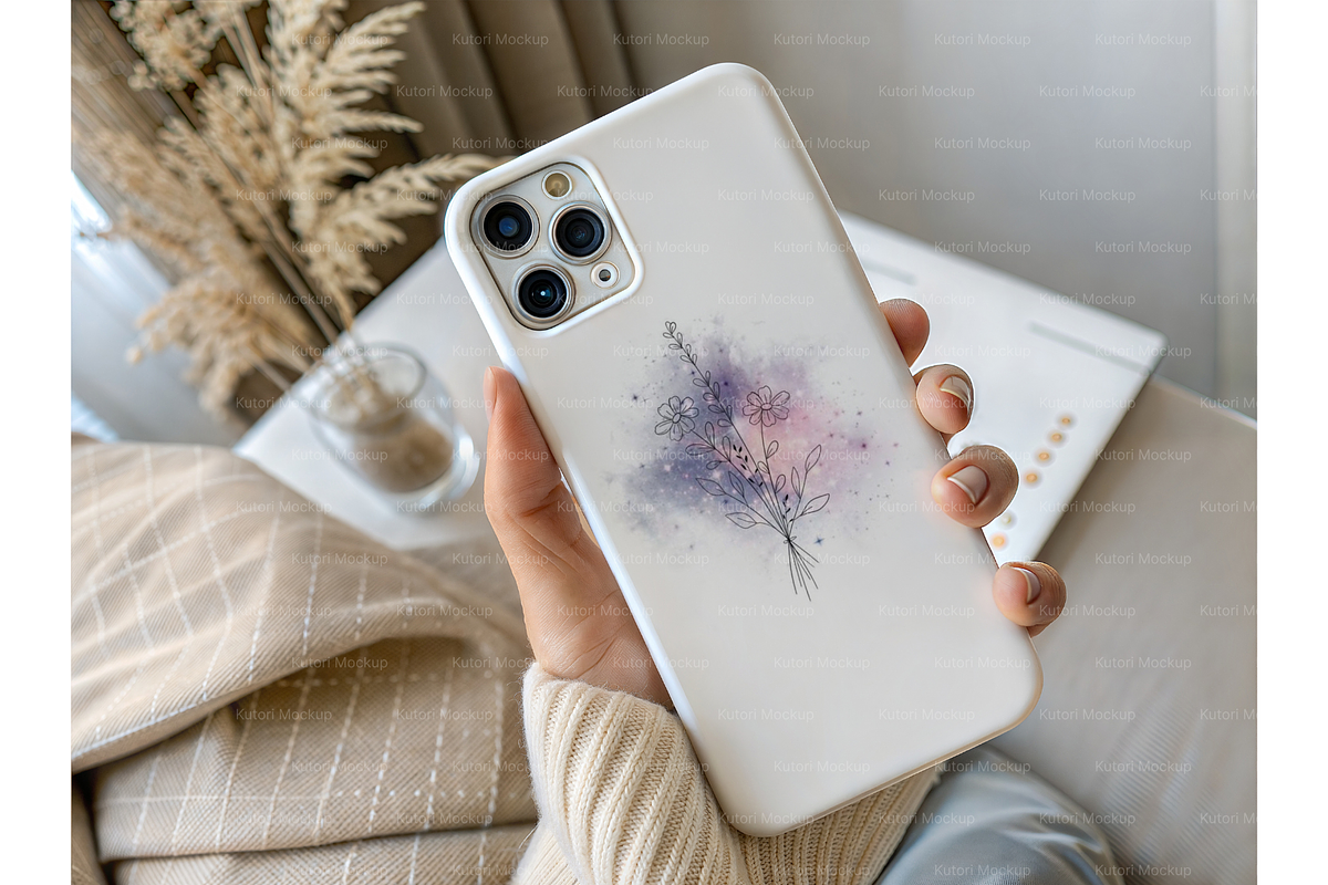 Phone Case Mockup with Cozy Setting, a Product Mockup by MockupWizard (Photo 5 of 5)