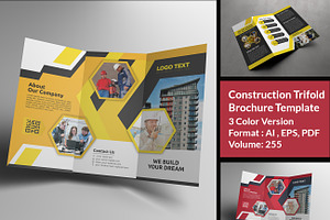 Modern Professional Trifold Brochure