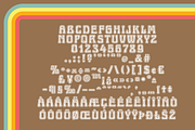 Boogie Down 70s Font, a Font by Horlleys (Thumbnail 5 of 10)