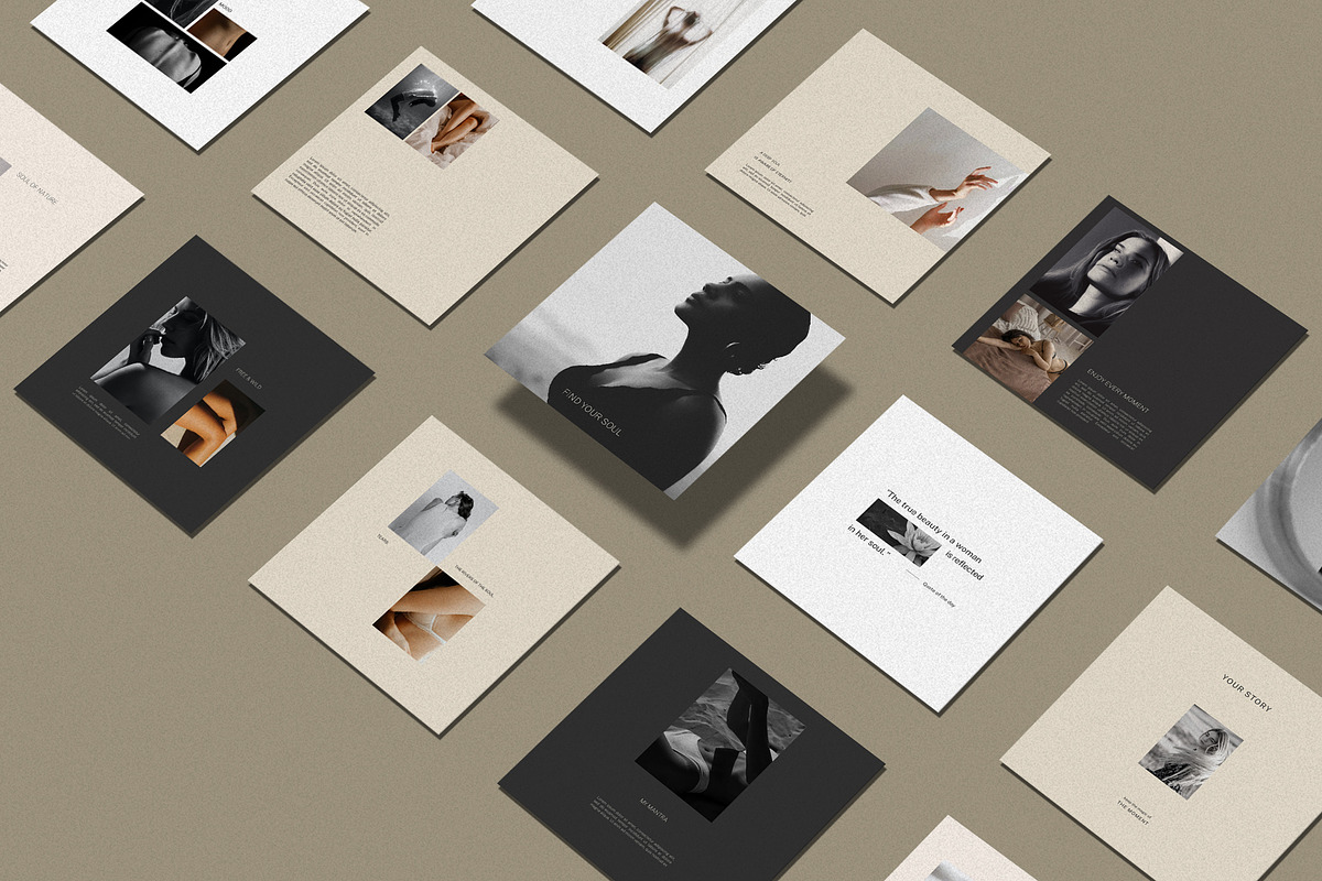 Soul | Canva Social Media Templates, a Social Media Template by Studio Fink (Photo 1 of 5)