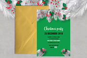 10 Christmas invitation templates, an Invitation Template by Andit themes (Thumbnail 6 of 13)