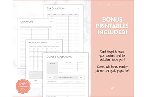 Ultimate Budget Planner BUNDLE! 24pg