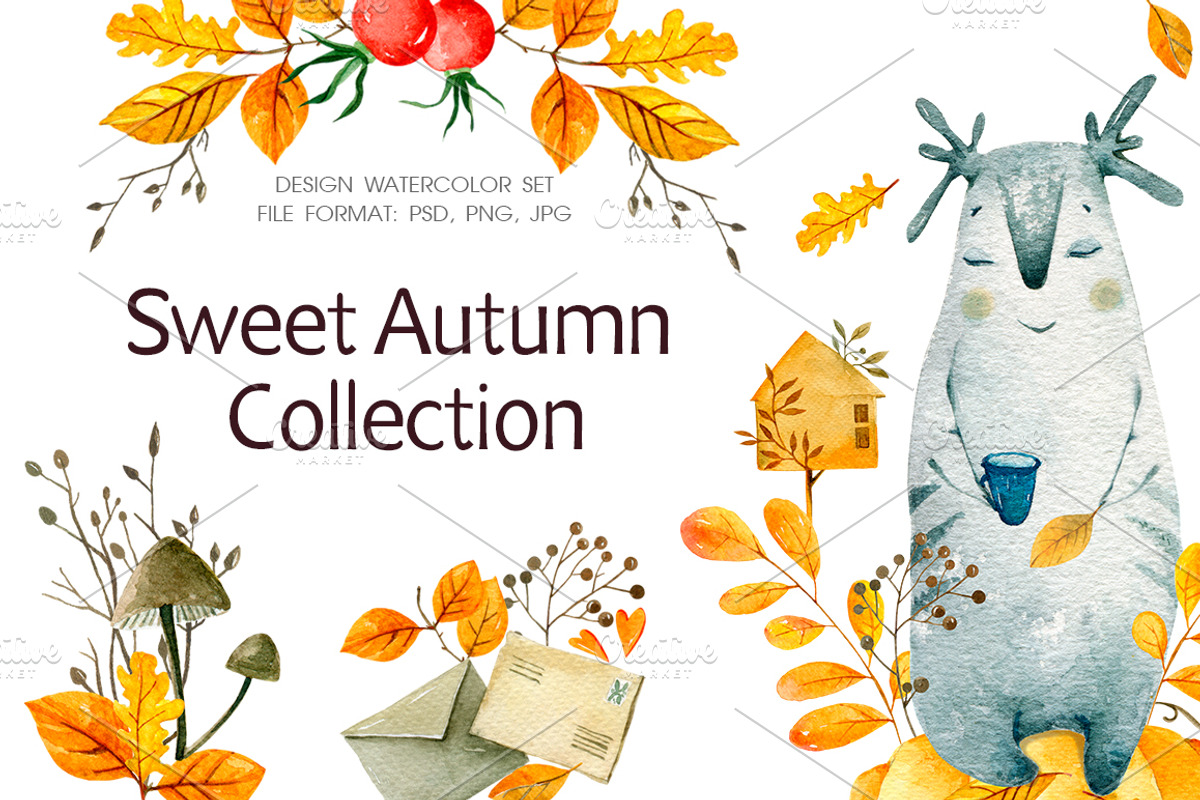 Autumn Collection, an Illustration by Ksenia Markevych (Photo 1 of 9)