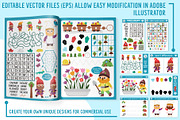 Dwarf games and activities for kids, an Education Illustration by Lexi Claus (Thumbnail 13 of 14)