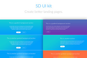 SD UI Landing Pages