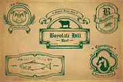 Retro Label / Insignia, an Object Graphic by NStudio (Thumbnail 3 of 5)