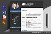 The Resume / CV, a Resume Template by graphicforest (Thumbnail 2 of 7)