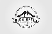 woman footwear or high heels shoe, an Object Illustration by Rizkaarishandy_shop (Thumbnail 1 of 3)