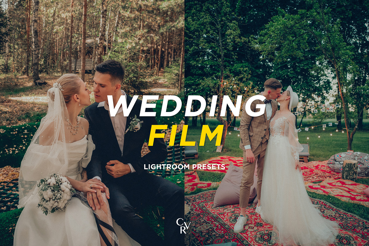 Wedding Film Lightroom Presets, a Preset Add-On by CVR Presets (Photo 1 of 6)