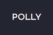 Polly - Bold, a Sans Serif Font by Reghardt (Thumbnail 1 of 5)