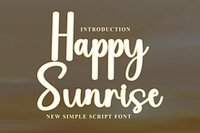 Happy Sunrise