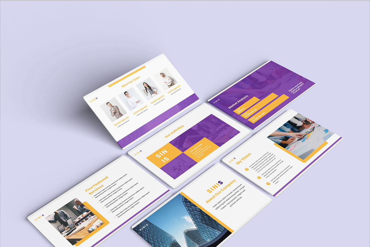 SINIS Presentation PPT, a Presentation Template by Recreative (Photo 3 of 5)