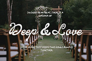 Velouria Romance, a Script Font by maghrib (Thumbnail 2 of 7)