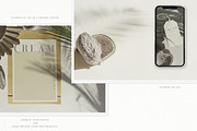 Cream Minimalist Styled Photos, a Product Mockup by Cat In Colour (Thumbnail 4 of 5)