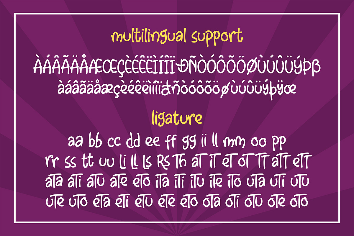 Little CLusters, a Font by Abo Daniel Studio (Photo 14 of 15)