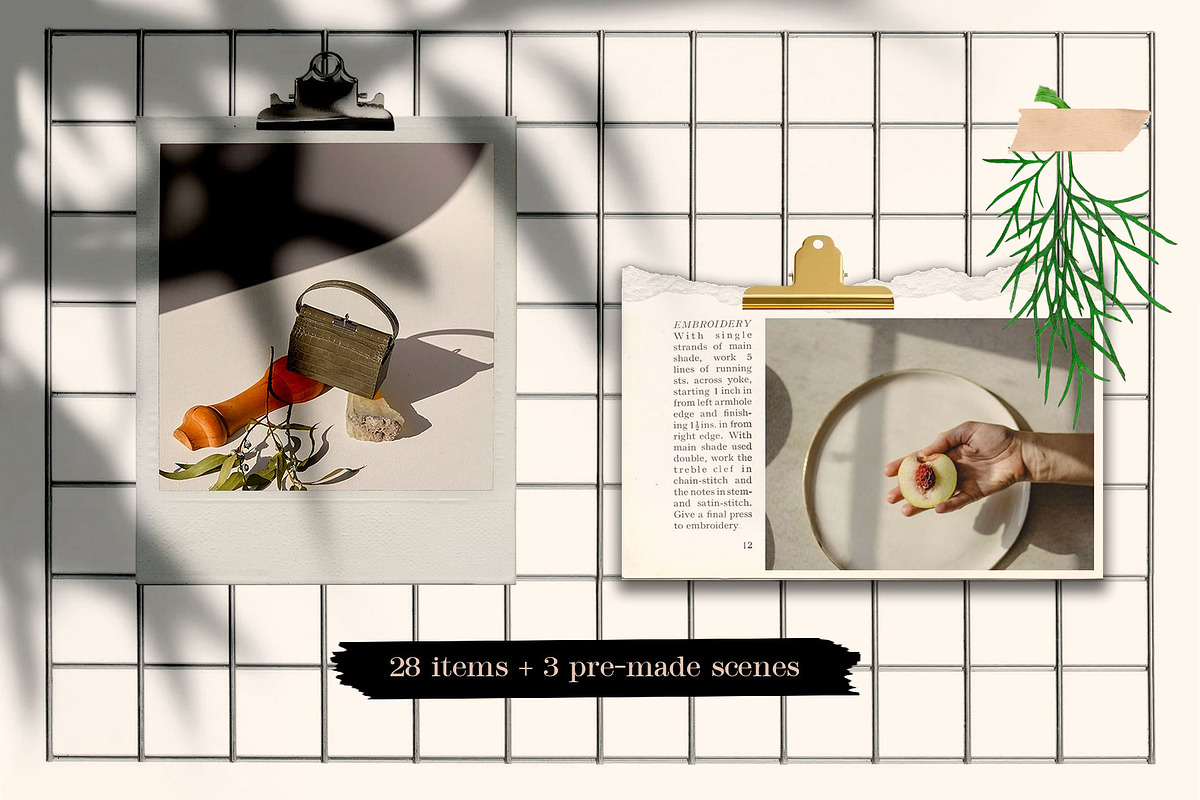 stylish moodboard mockup creator, a Product Mockup by Negative Space (Photo 5 of 5)