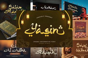 Arabic Style Font Bundle