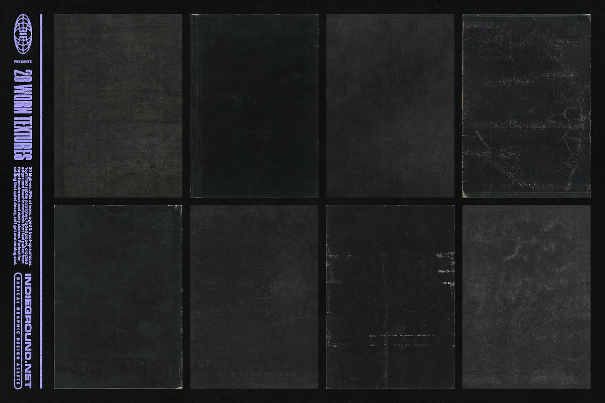 Grunge Textures, a Texture Graphic by Indieground Design Inc. (Photo 15 of 23)