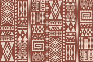 Tribal style pattern, a Pattern Graphic by ThaiByGaew