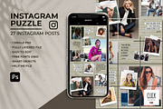 Click - Instagram Puzzle Feed, a Social Media Template by Plan B (Thumbnail 1 of 6)